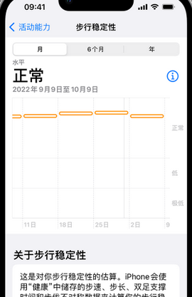 文成iPhone手机维修如何在iPhone开启'步行稳定性通知'