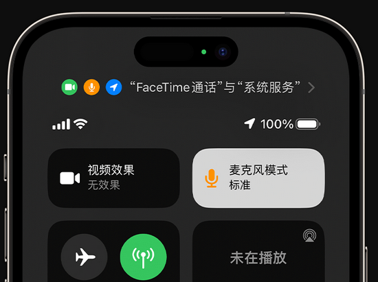 文成苹果授权维修网点分享iPhone在通话时让你的声音更清晰 